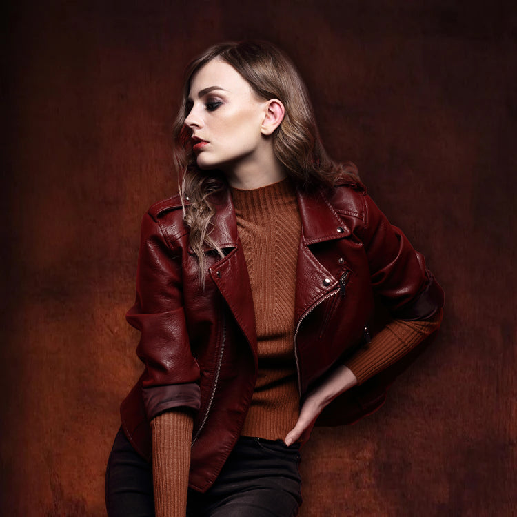 Fondale Astratto Per Studio Fotografico Con Texture Marrone Nero DBD-19480