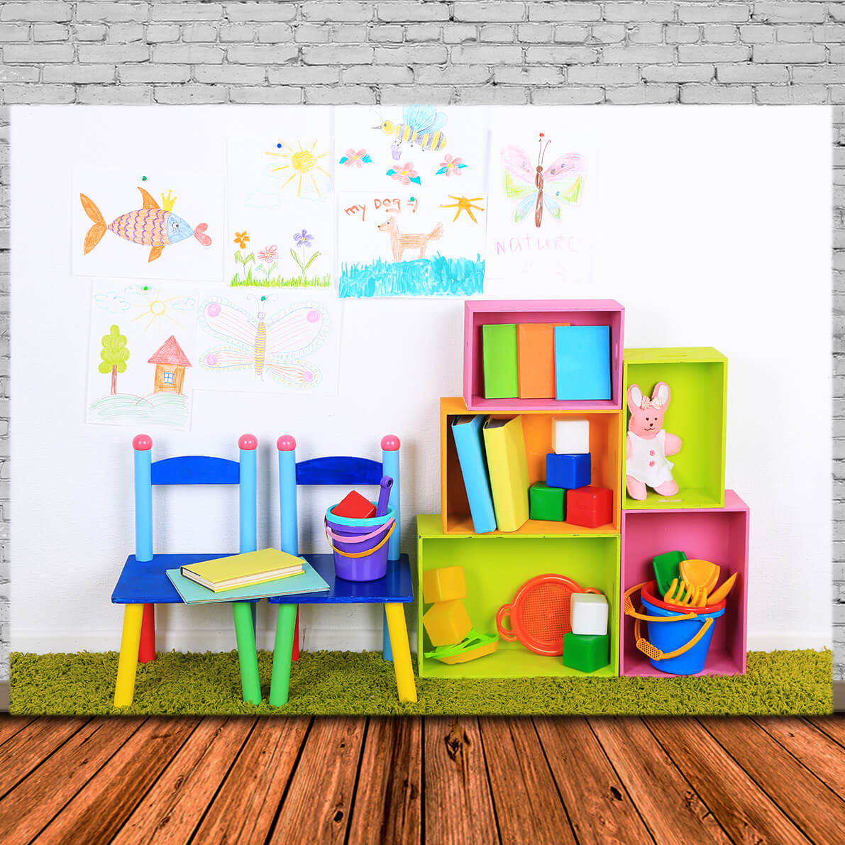 Sfondo Fotografico Per Interni Di Aule Scolastiche DBD7-10