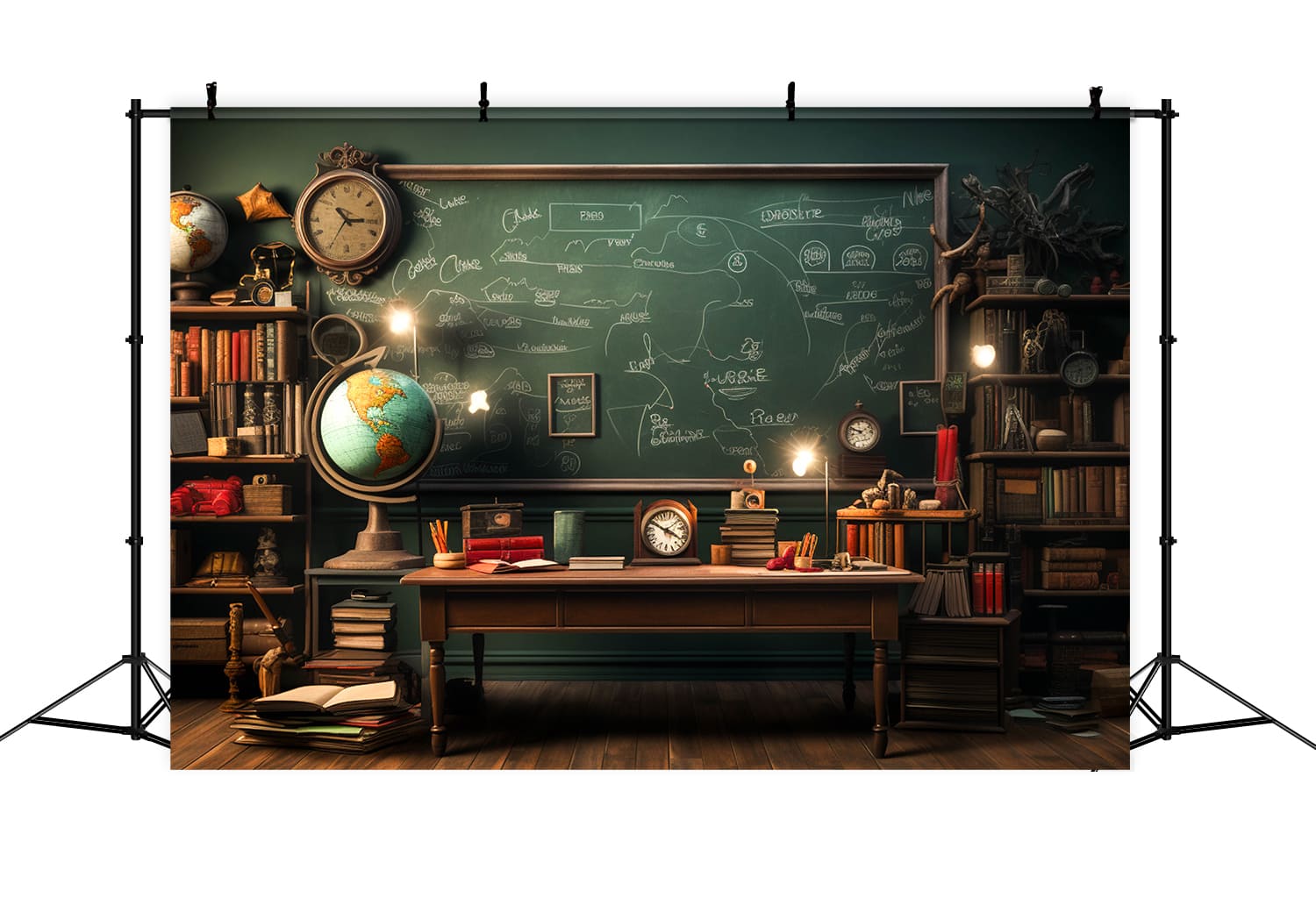 Ritorno A Scuola Sfondo Dell'Aula Didattica DBD7-39