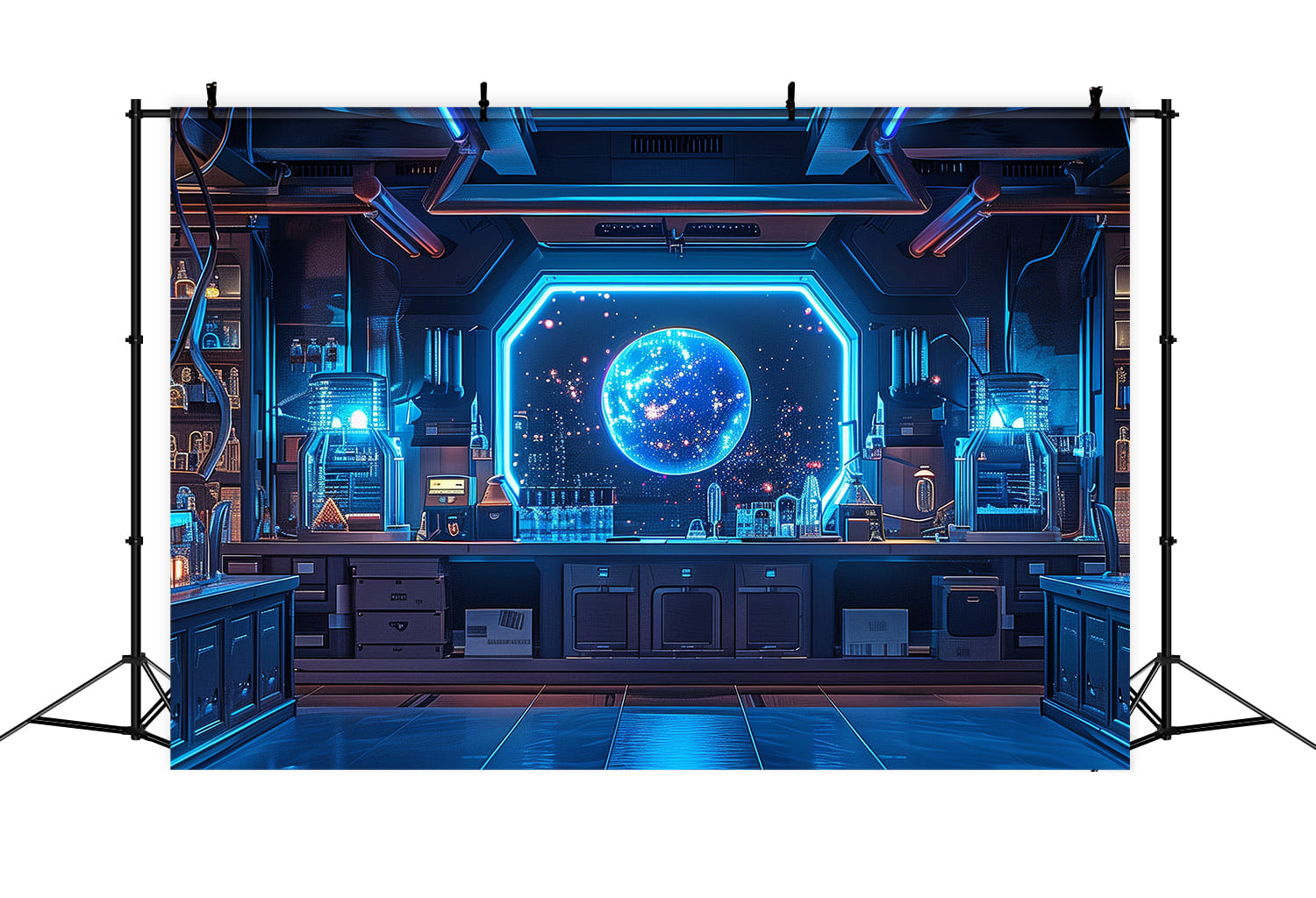 Laboratorio Di Scienze Ritorno A Scuola Sfondo DBD7-52