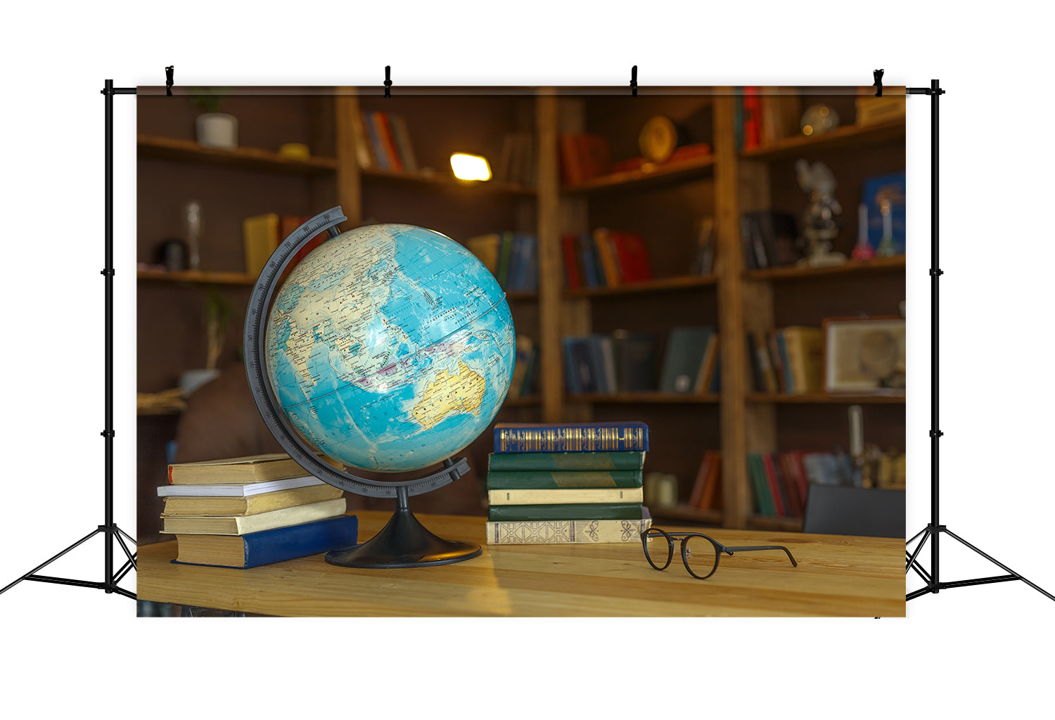 Tavolo Da Biblioteca Scrivania Sfondo Per Il Ritorno A Scuola DBD7-63