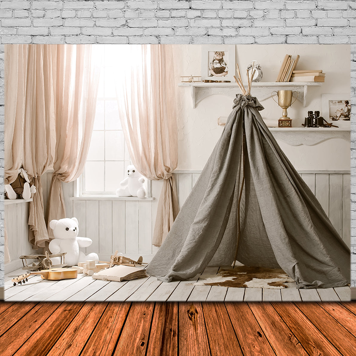 Tenda Per Aereo Ritorno A Scuola Fondale Fotografico DBD7-72