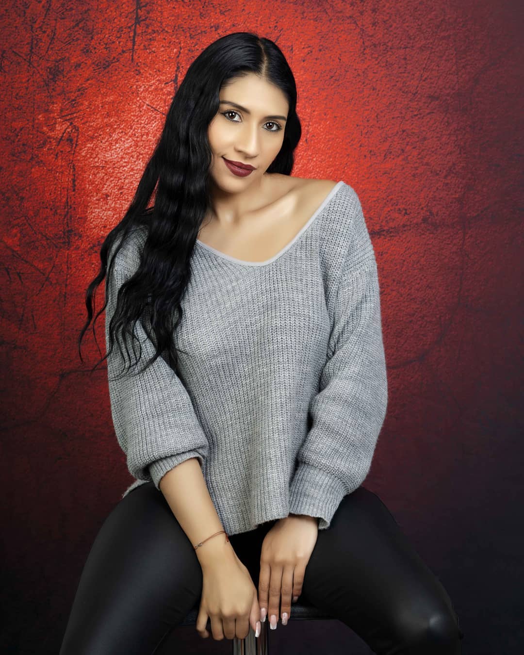 Sfondo Fotografico Astratto Scuro Scarlatto Per Fotografi Dr2988