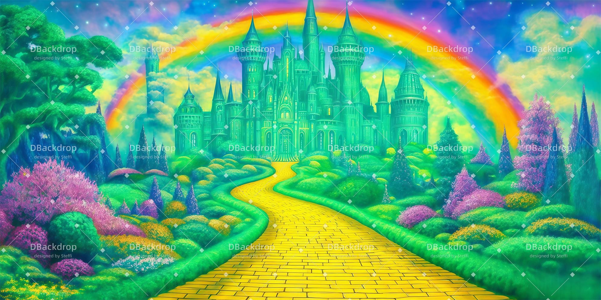 Fondale Per Palcoscenico Teatrale Emerald City Fondali Per Spettacoli CSH59-T98