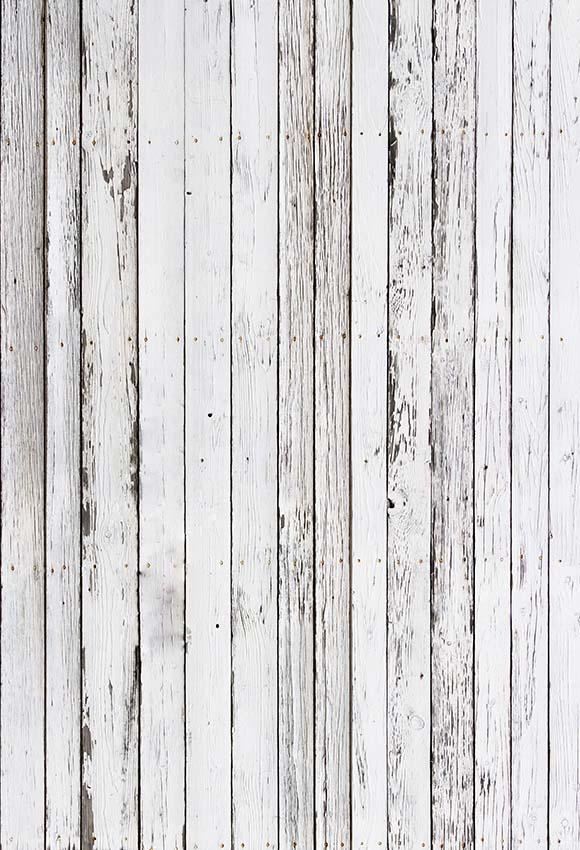 Sfondo Con Struttura In Legno Scrostato Con Vernice Bianca Vintage Per Pavimento Floor-085