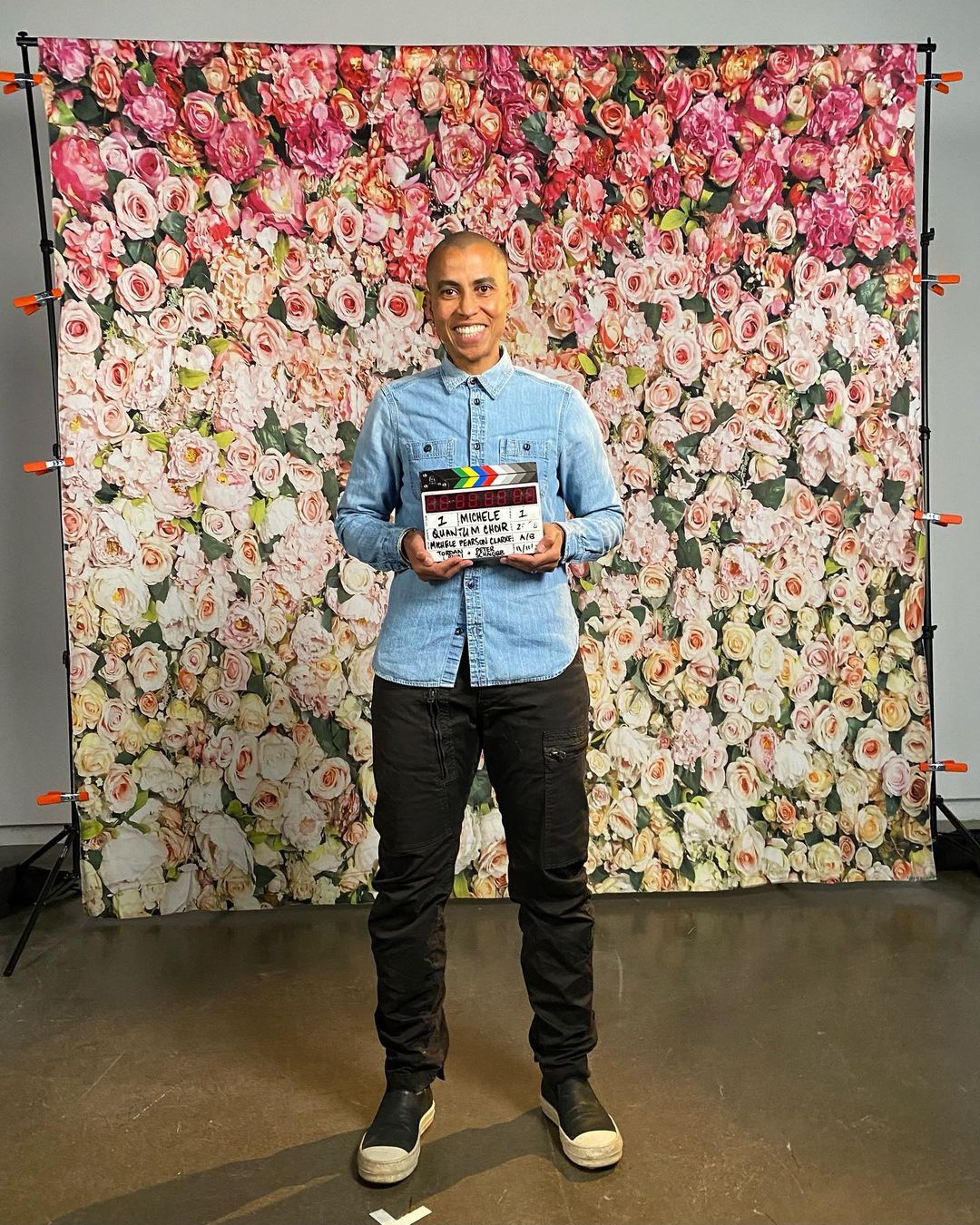 Fondale Decorativo Floreale Per Fotografia G-181