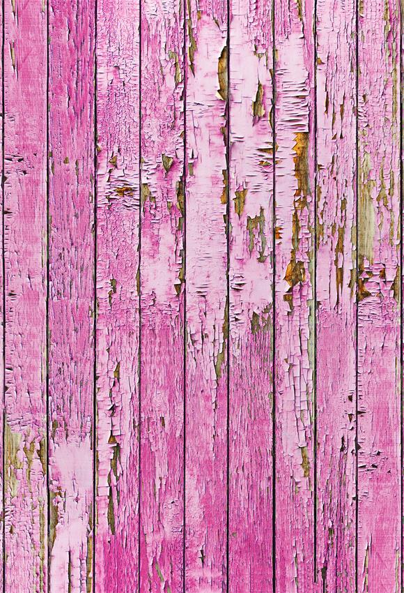 Sfondo Rosa In Legno Retro Per Fotografia Di Bambini G-409