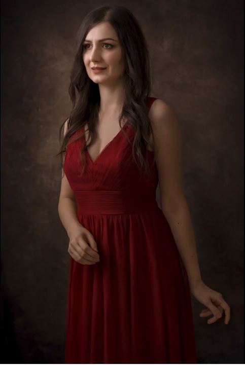 Texture Astratta Old Master Sfondo Marrone Scuro Per Fotografia G25