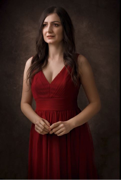 Texture Astratta Old Master Sfondo Marrone Scuro Per Fotografia G25