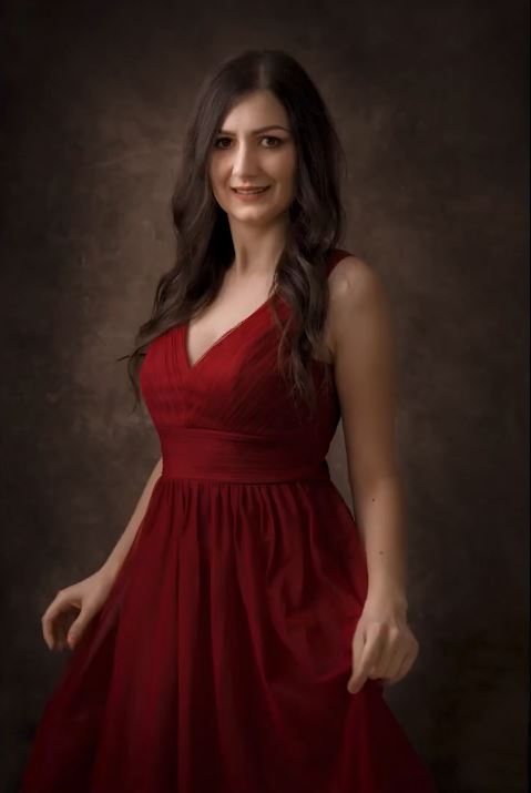 Texture Astratta Old Master Sfondo Marrone Scuro Per Fotografia G25