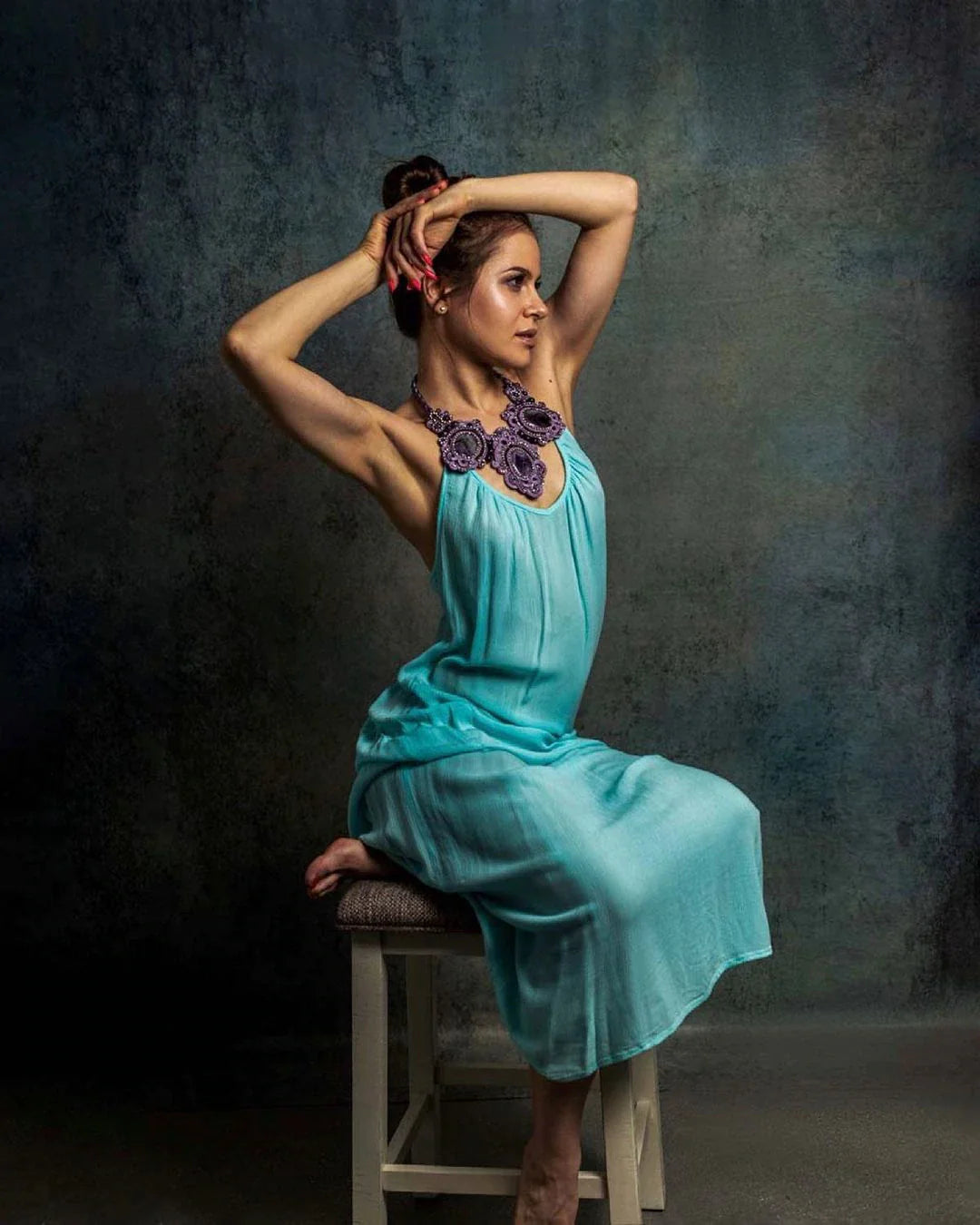 Fondale Per Fotografia Di Ritratto Con Texture Astratta GC-128