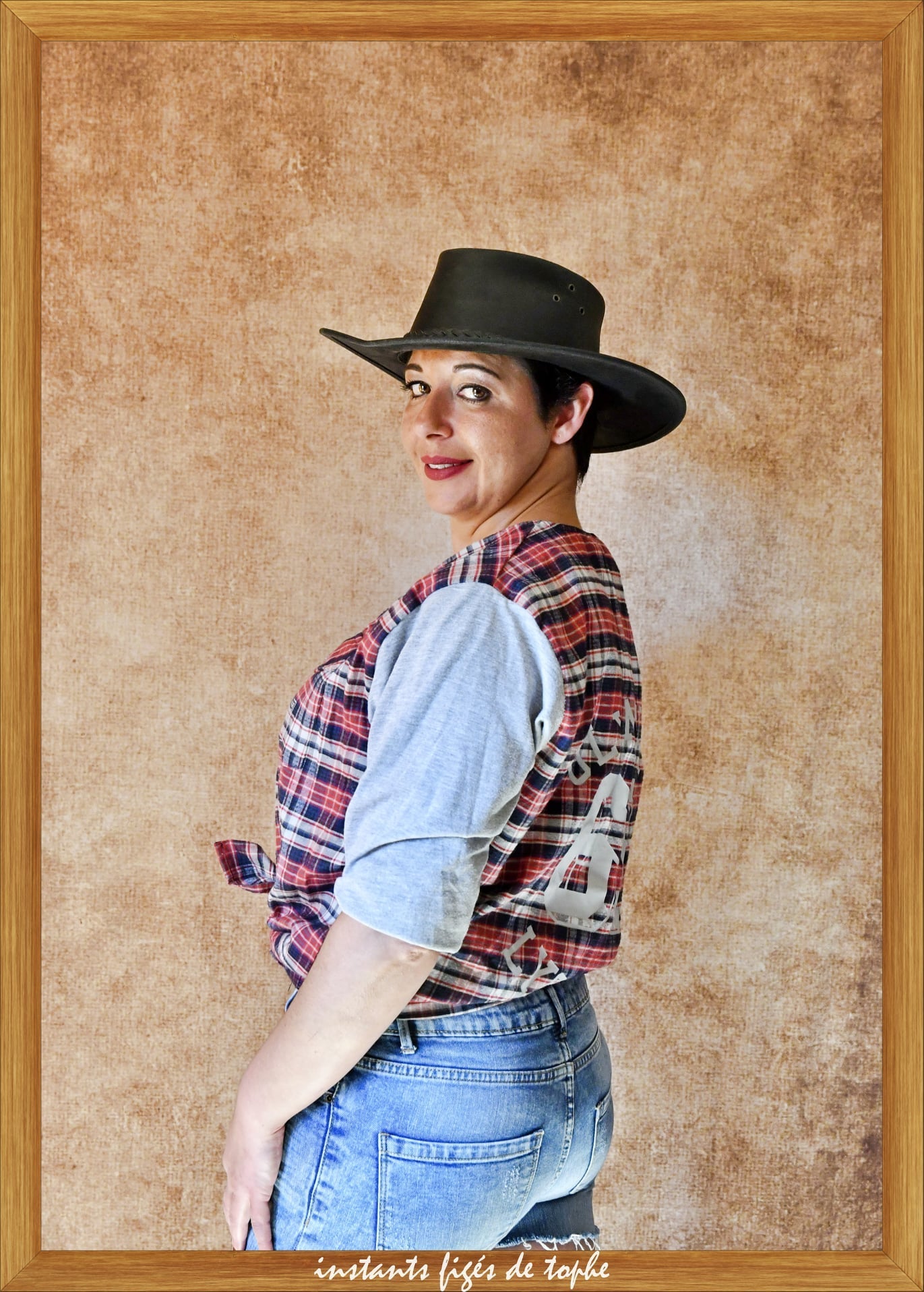 Fondale Fotografico Astratto Marrone Vecchio Maestro GC-133