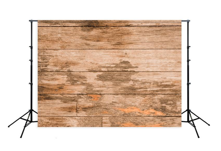 Sfondo Fotografico Con Parete In Legno Marrone Stile Retro LM-H00191