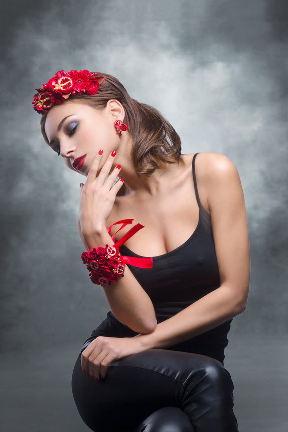 Fondale Fotografico Astratto Grigio Texture LV-842