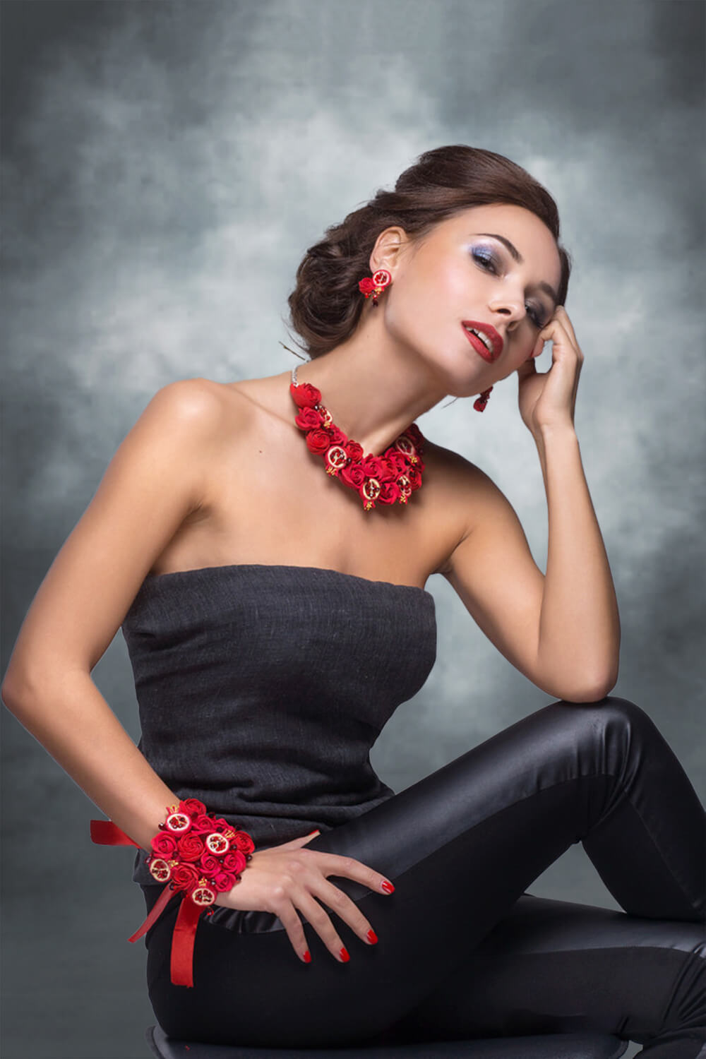 Fondale Fotografico Astratto Grigio Texture LV-842