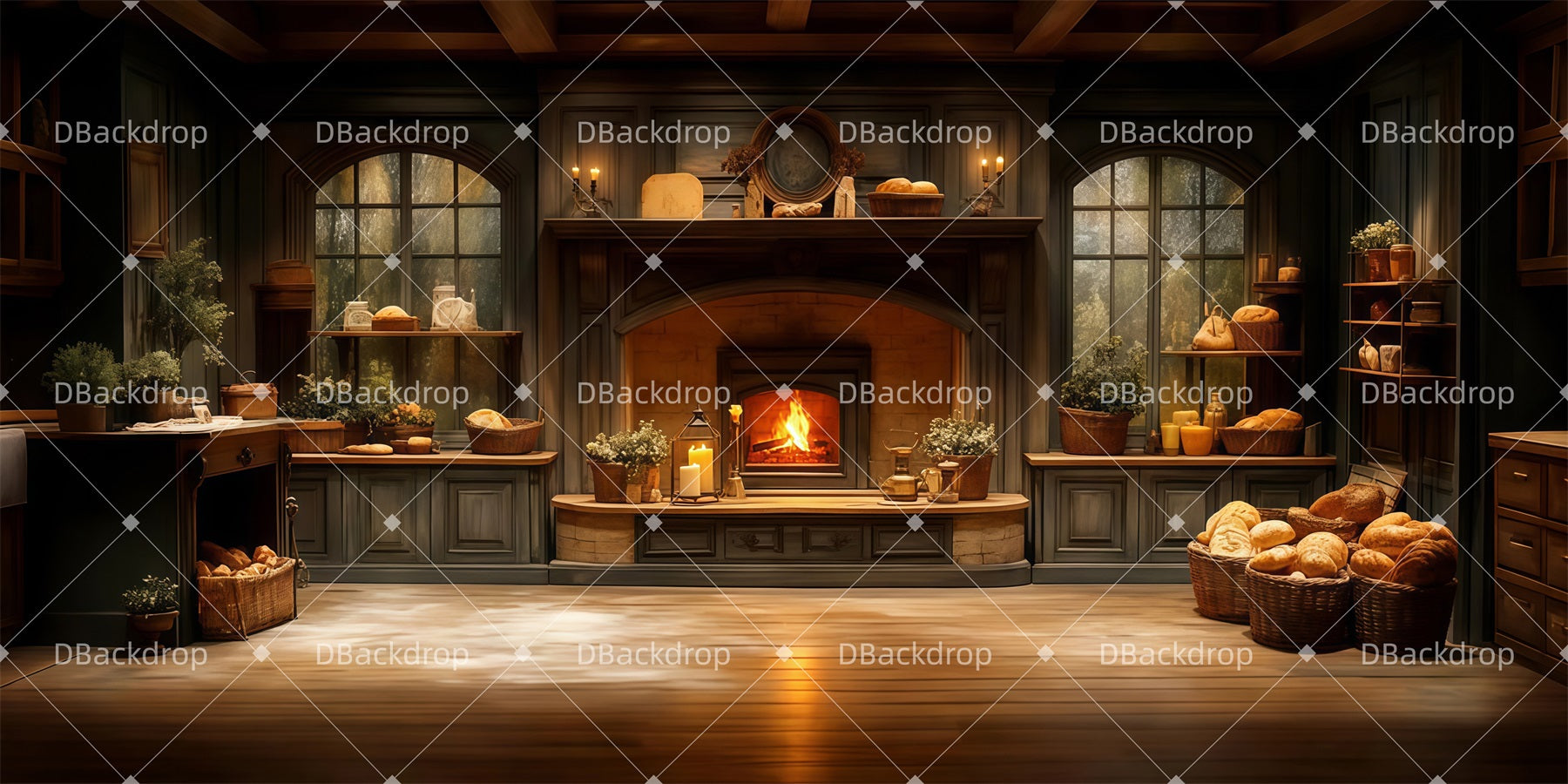 Fondale Da Palcoscenico Accogliente Fondale Da Pasticceria Per Spettacoli Teatrali LXX510-T54