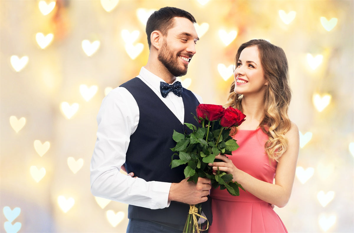 Sfondo Per Studio Fotografico Bokeh Cuore Pastello MR-0046