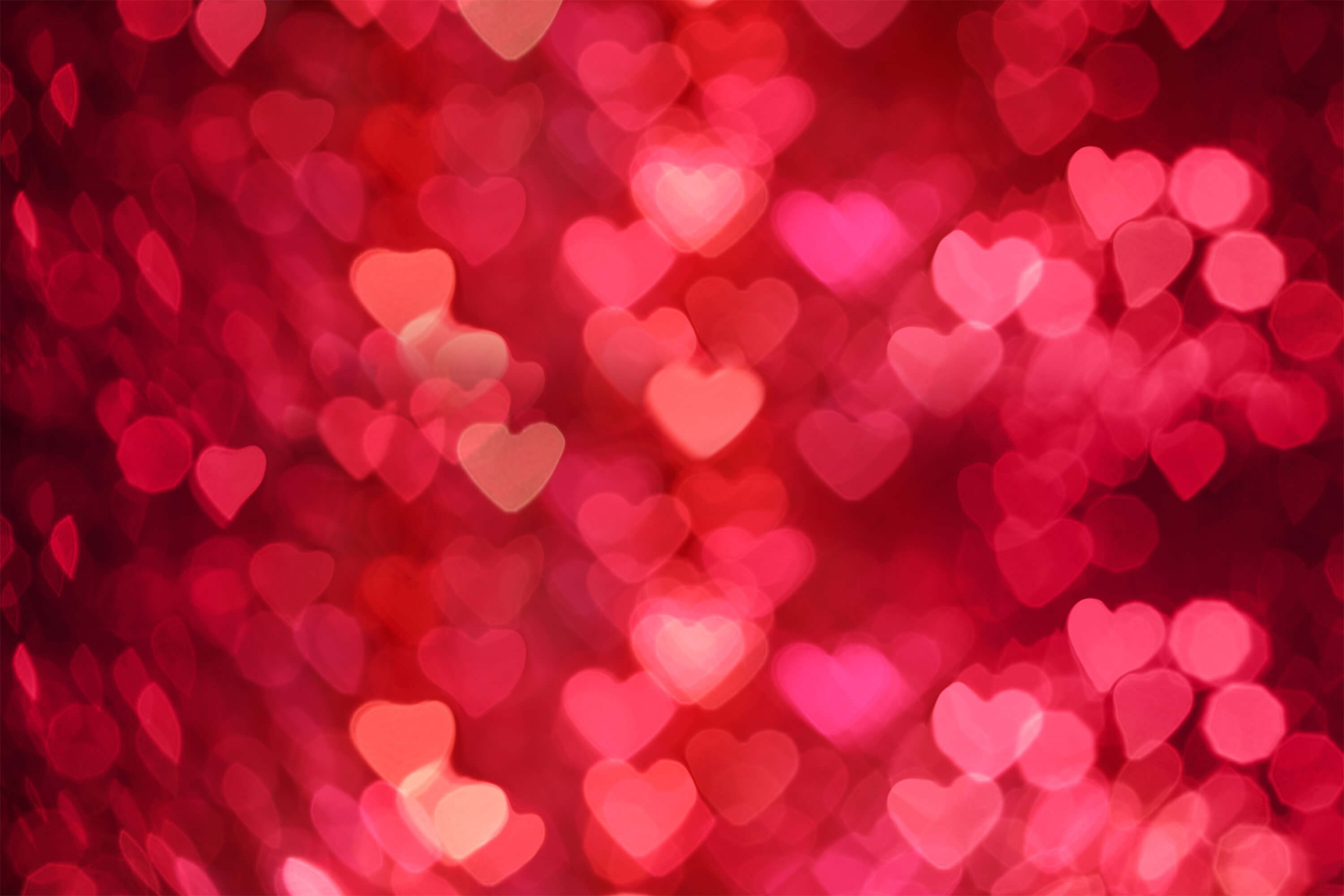 San Valentino Diffuso Su Tutto Il Cuore Rosso Halo Romantic Love Background M12-09