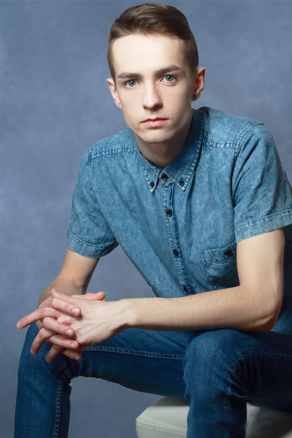 Sfondo Astratto Blu Del Mare Profondo Per La Fotografia In Studio M2-03