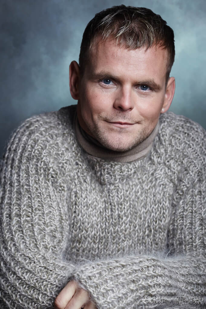 Sfondo Fotografico Ritratto Astratto Blu M5-100