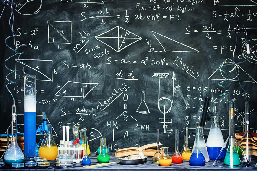 Sfondo Del Laboratorio Di Scienze Del Ritorno A Scuola M5-103