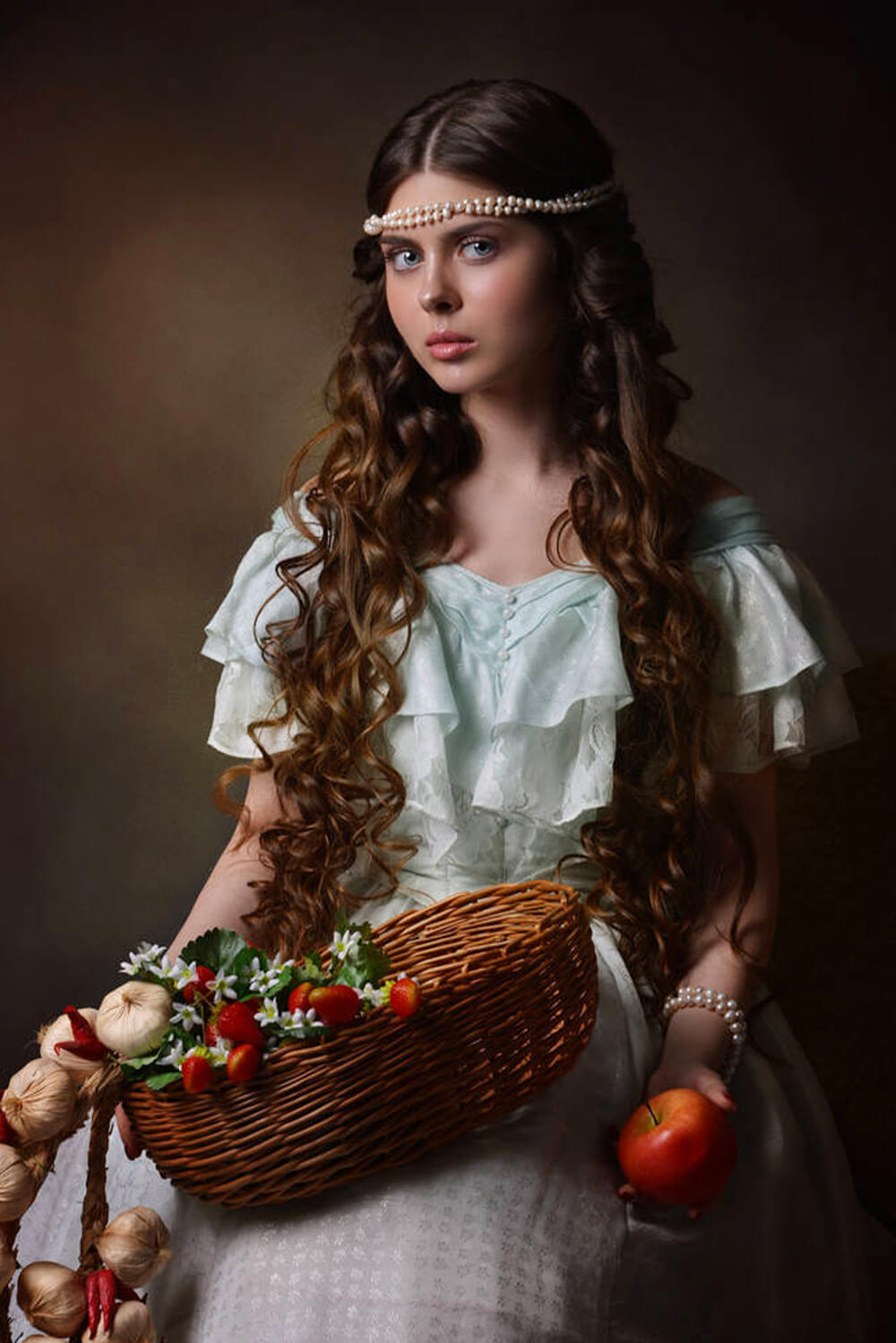 Sfondo Astratto Per Studio Ritratto Marrone Vintage M5-146