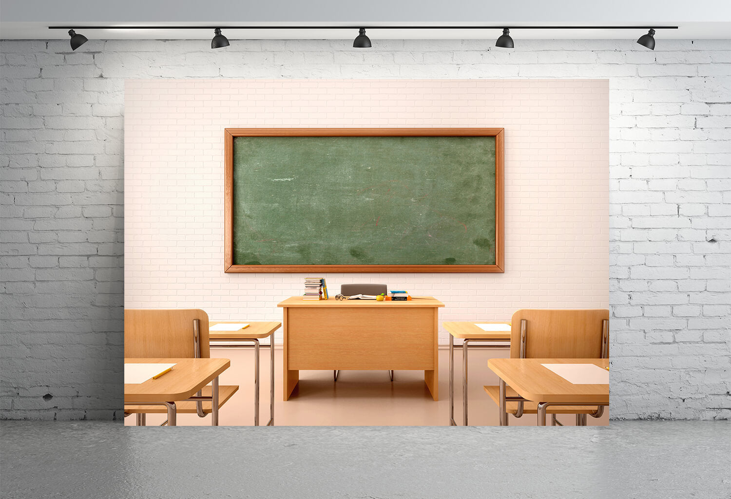 Ritorno Allo Sfondo Interno Dell'Aula Scolastica M5-93