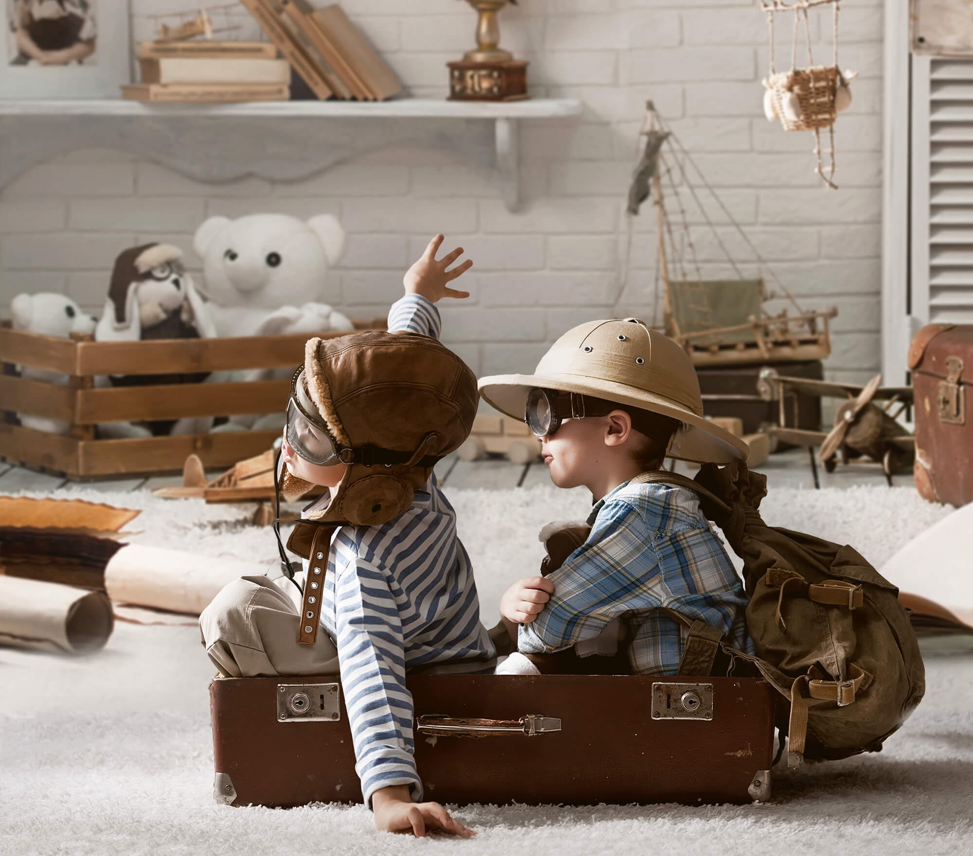 Ancoraggio Per Barca Da Viaggio Globe Ritorno A Scuola Sfondo M6-08