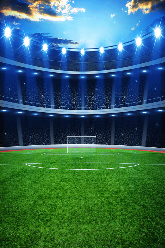 Sfondo Della Rete Per La Rete Dell'Erba Verde Del Campo Da Calcio Per La Fotografia MR-2267