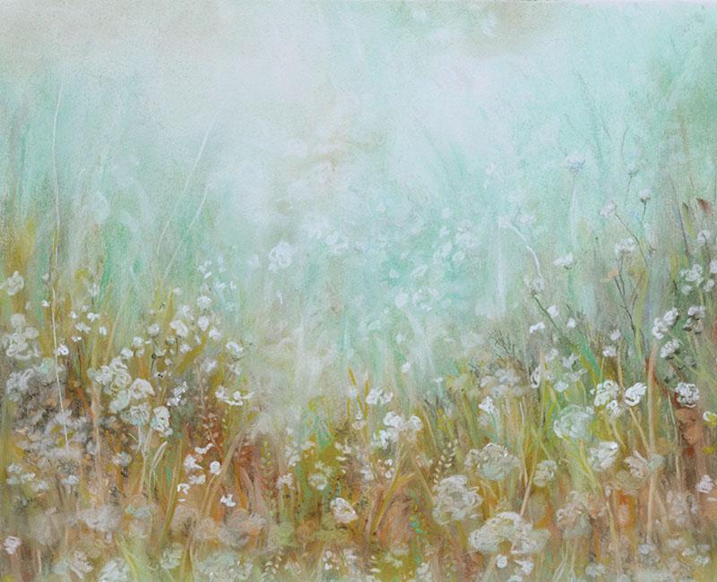 Sfondo Fotografico Floreale Sfocato Per Studio NB-072