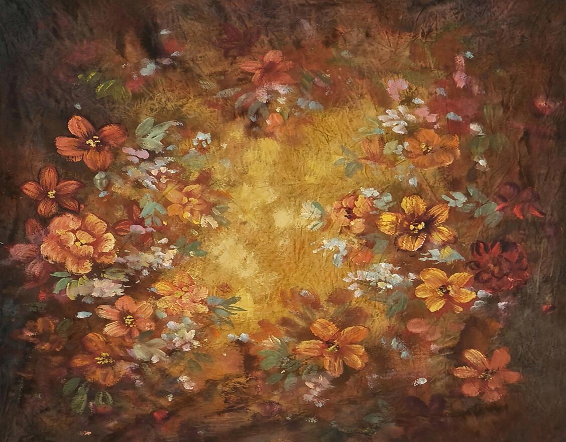 Sfondo Fotografico Floreale Per Neonati CM-4804