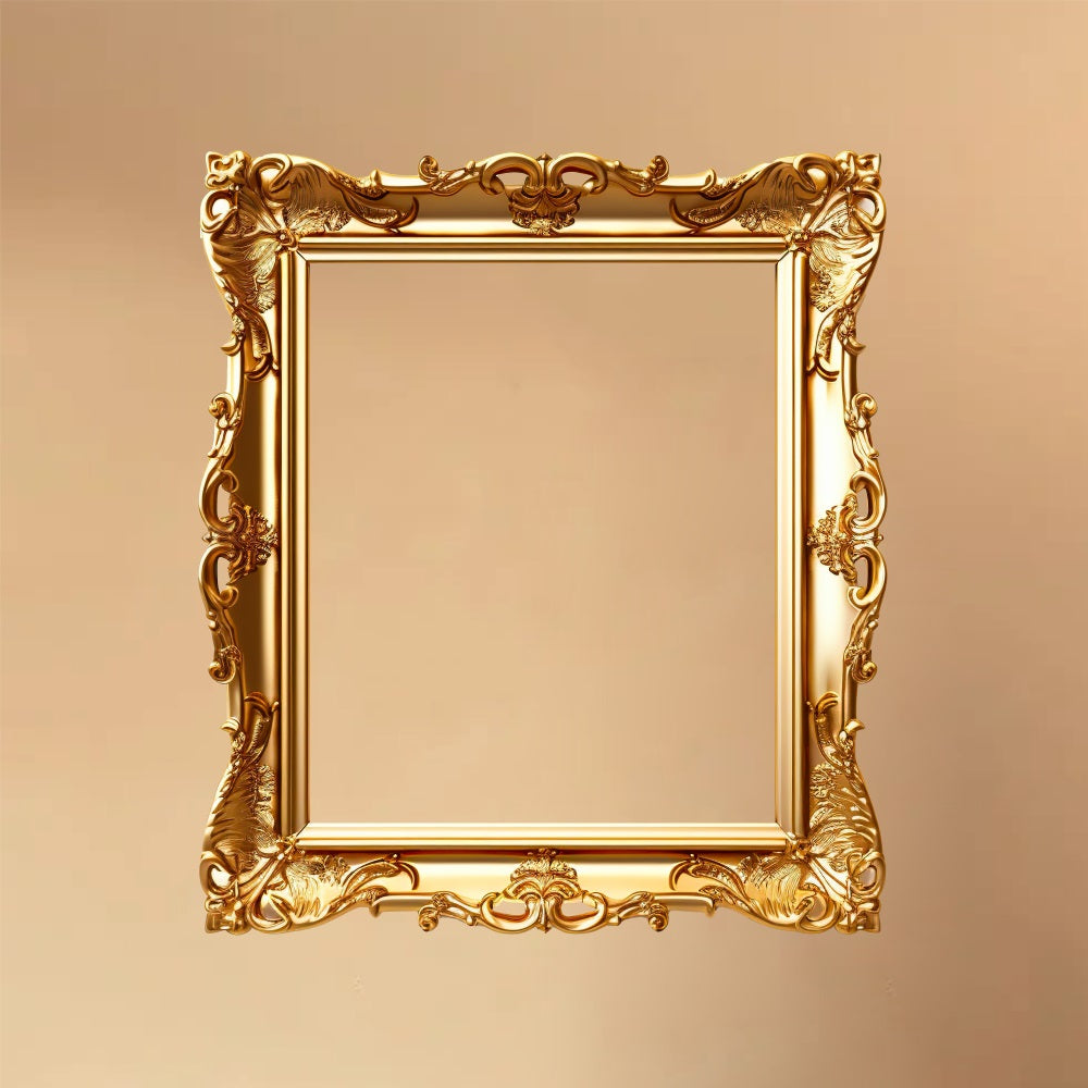 Dbackdrop Cornice Artistica A Colori Metallici Per Foto Fondale RR4-21