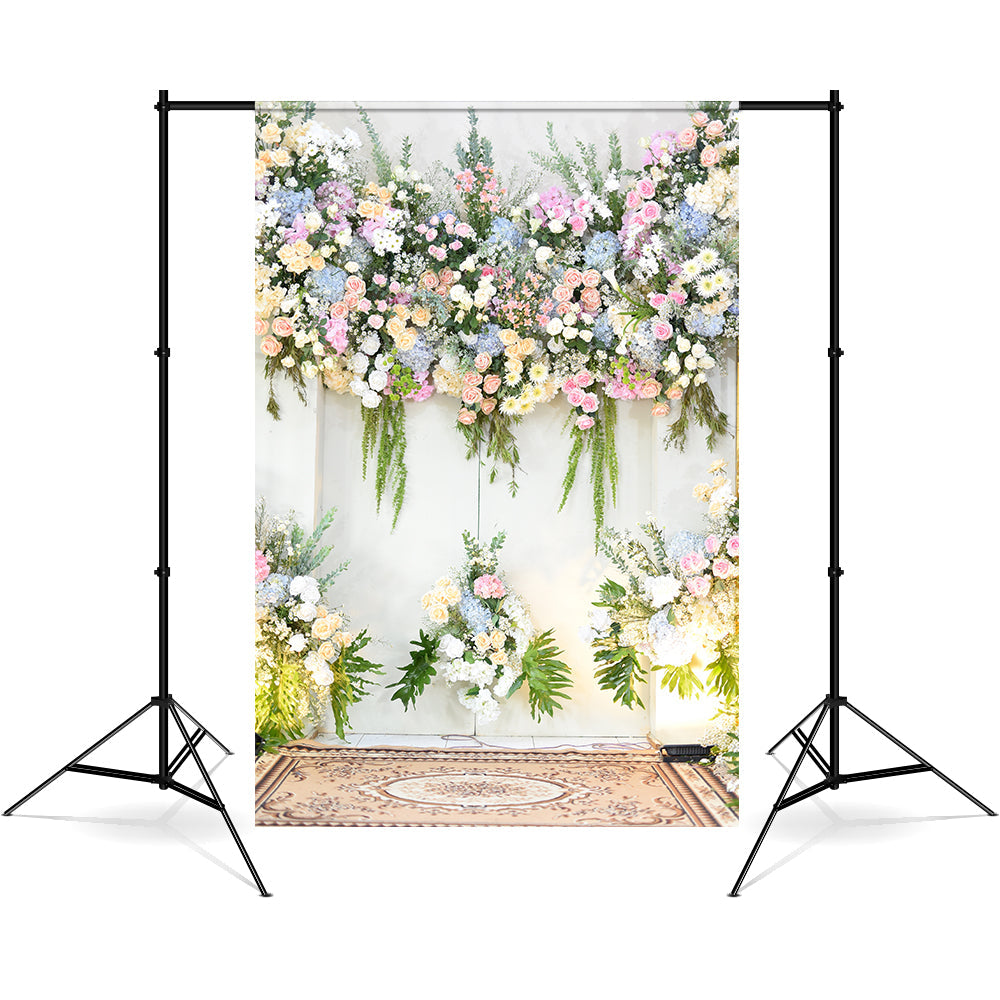 Dbackdrop Fiori Colorati Tema Matrimonio Sfondo Sacro RR4-38