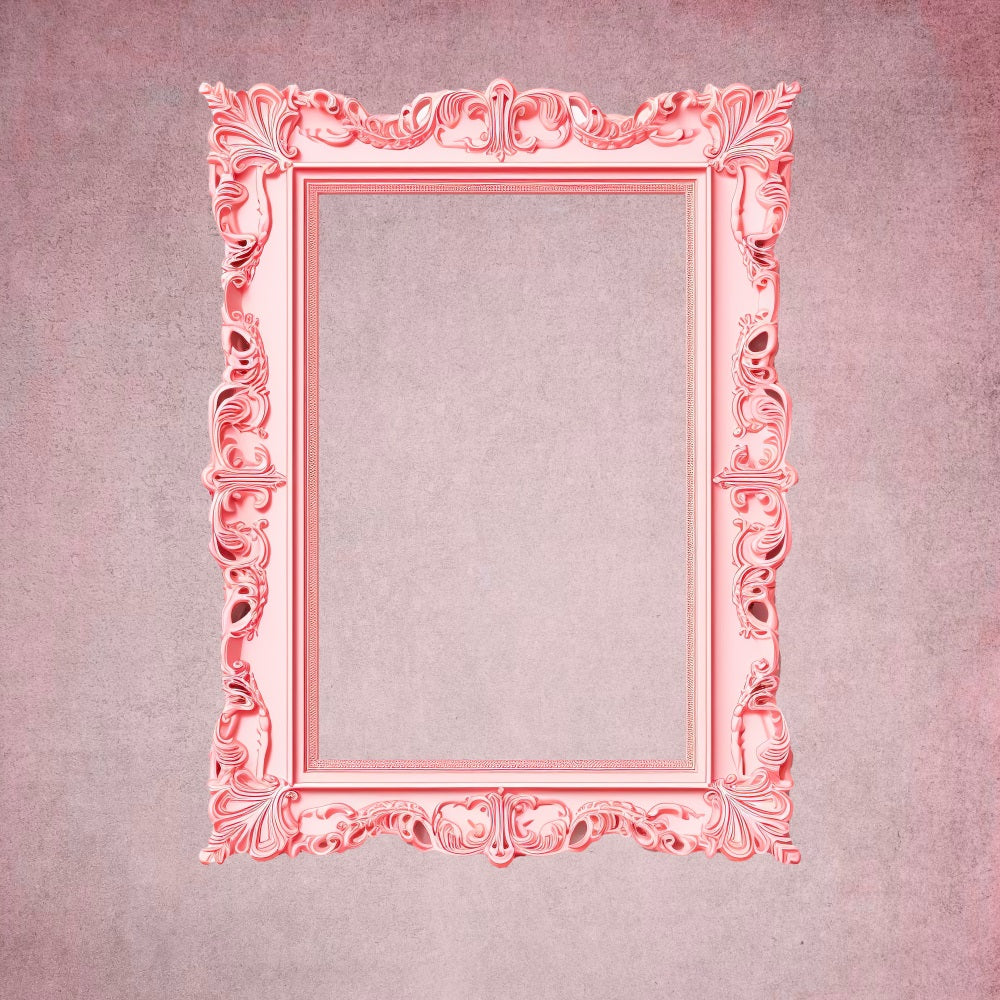 Dbackdrop Art Cornice Per Foto Rettangolare Rosa Sfondo Astratto Viola RR4-50