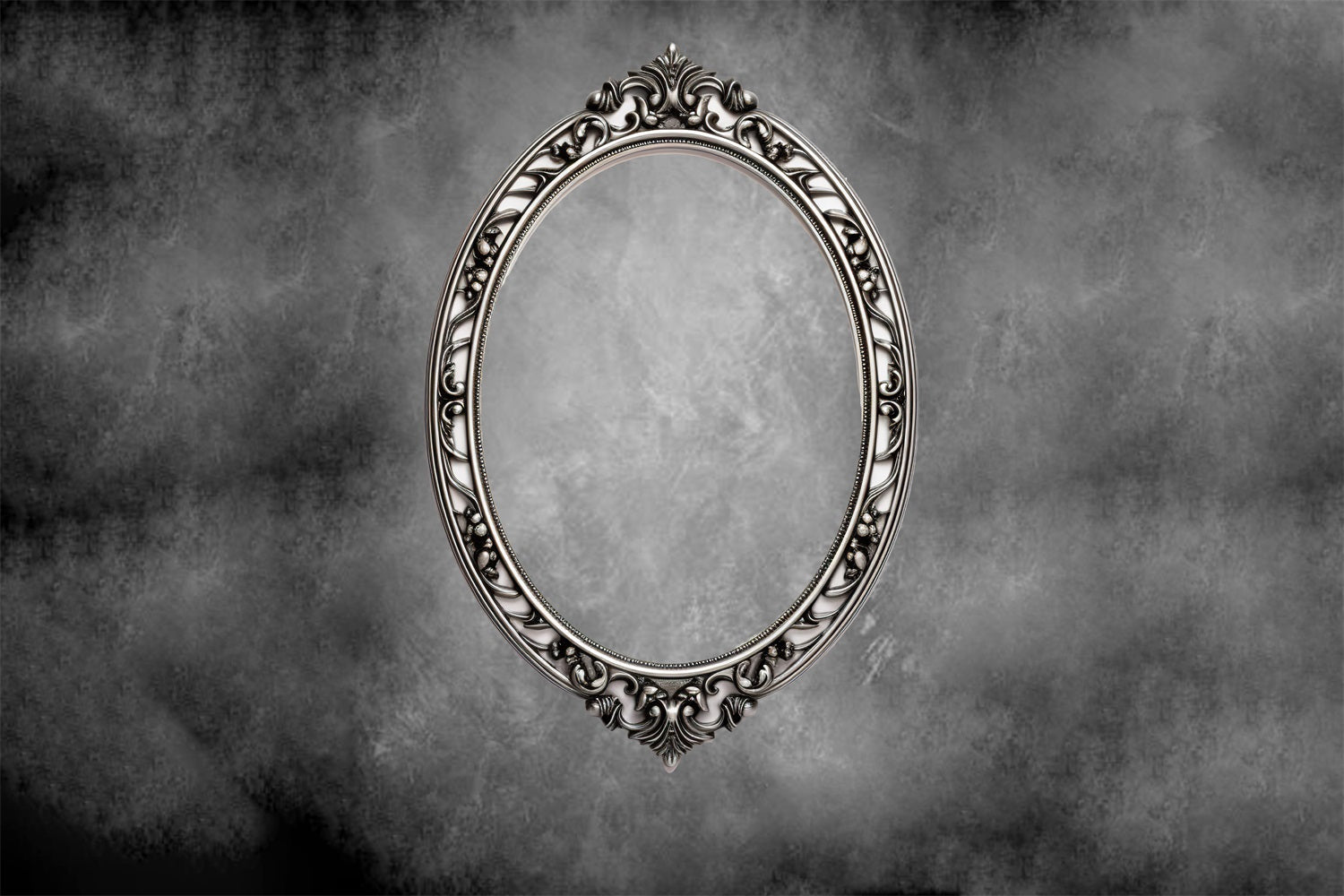 Dbackdrop Art Classic Cornice Per Foto In Metallo Tono Grigio Sfondo Astratto RR4-57