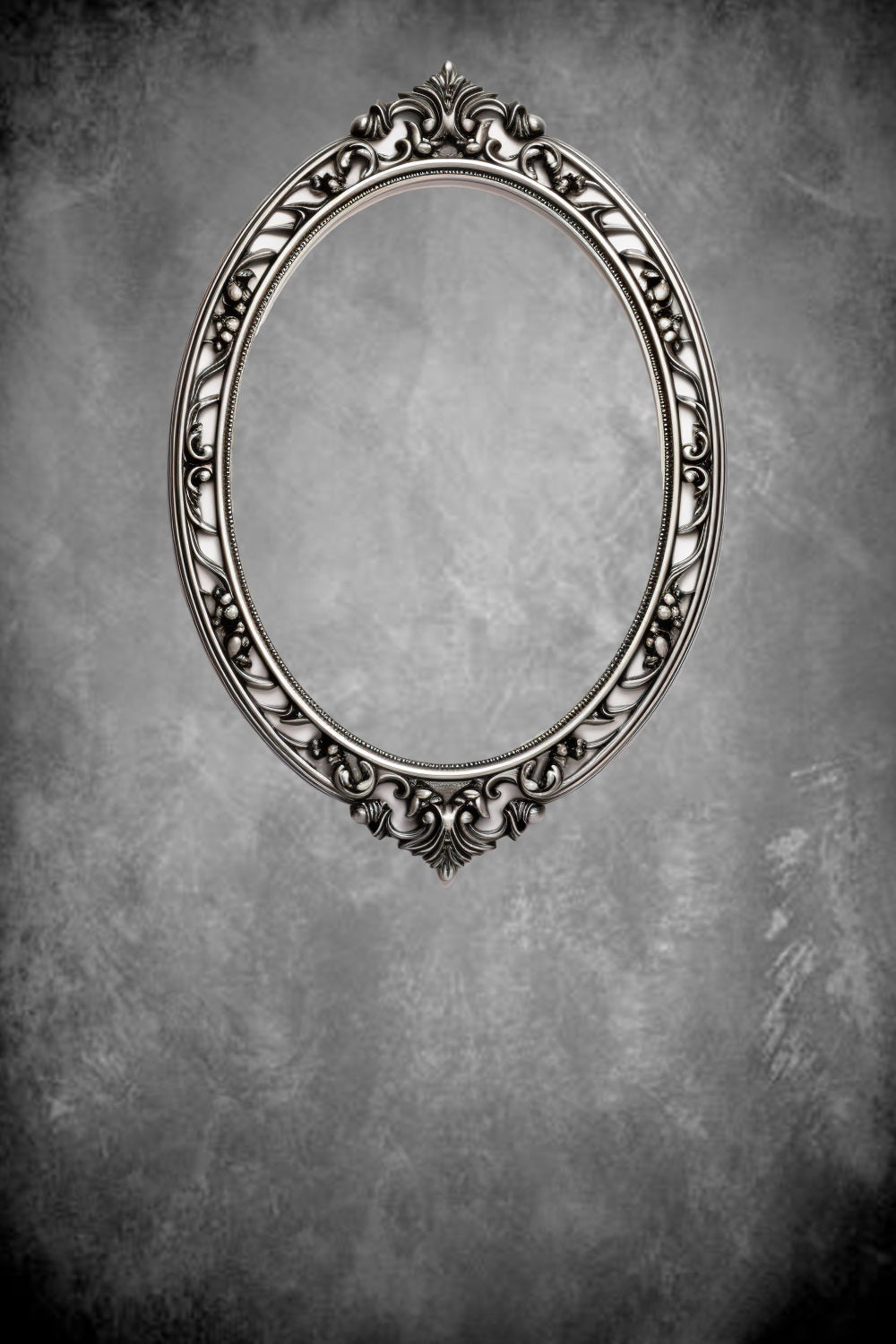 Dbackdrop Art Classic Cornice Per Foto In Metallo Tono Grigio Sfondo Astratto RR4-57