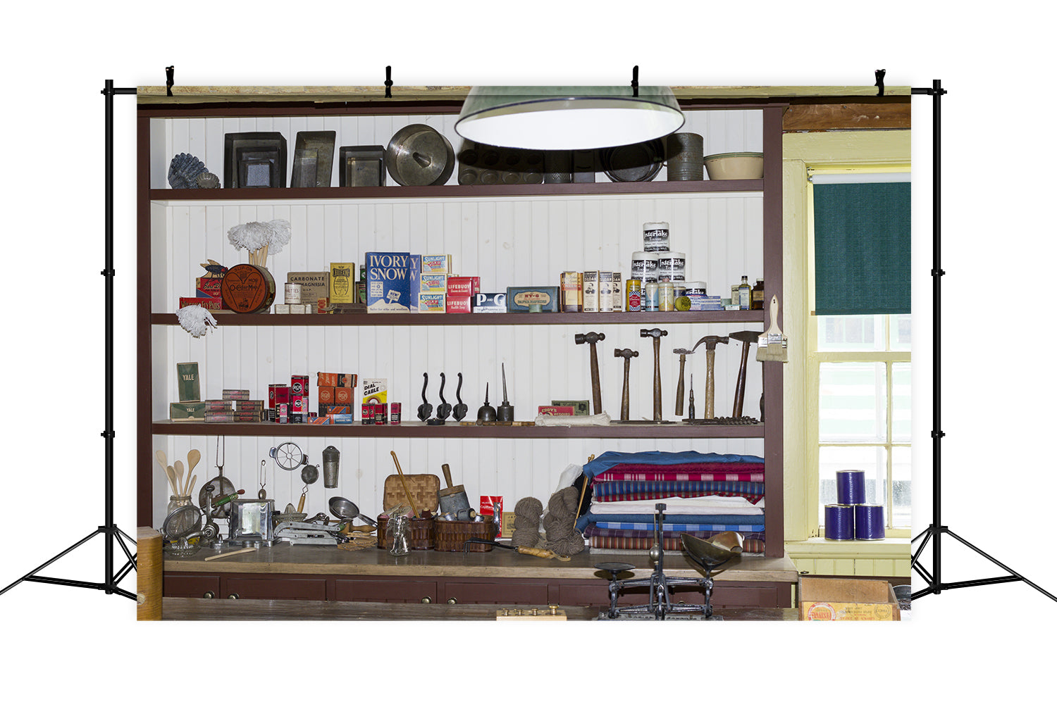 Sfondo Della Stanza Degli Attrezzi Per La Festa Del Papa RR5-15