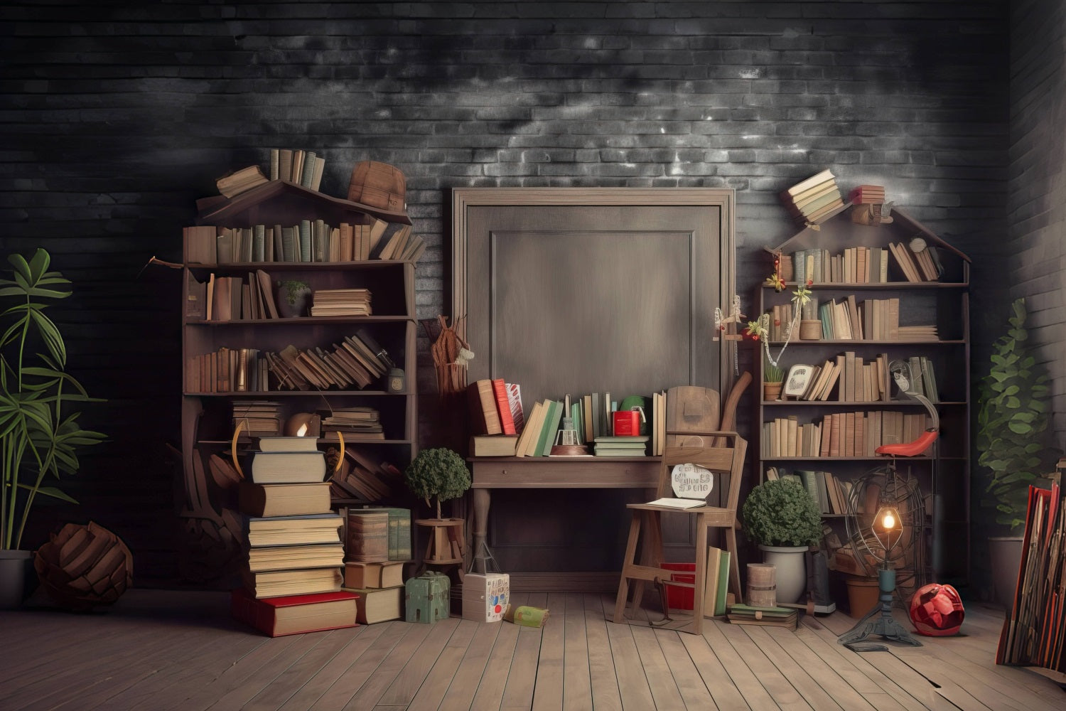 Sfondo Per Studio Di Ricerca Vintage Per La Festa Del Papa RR5-2