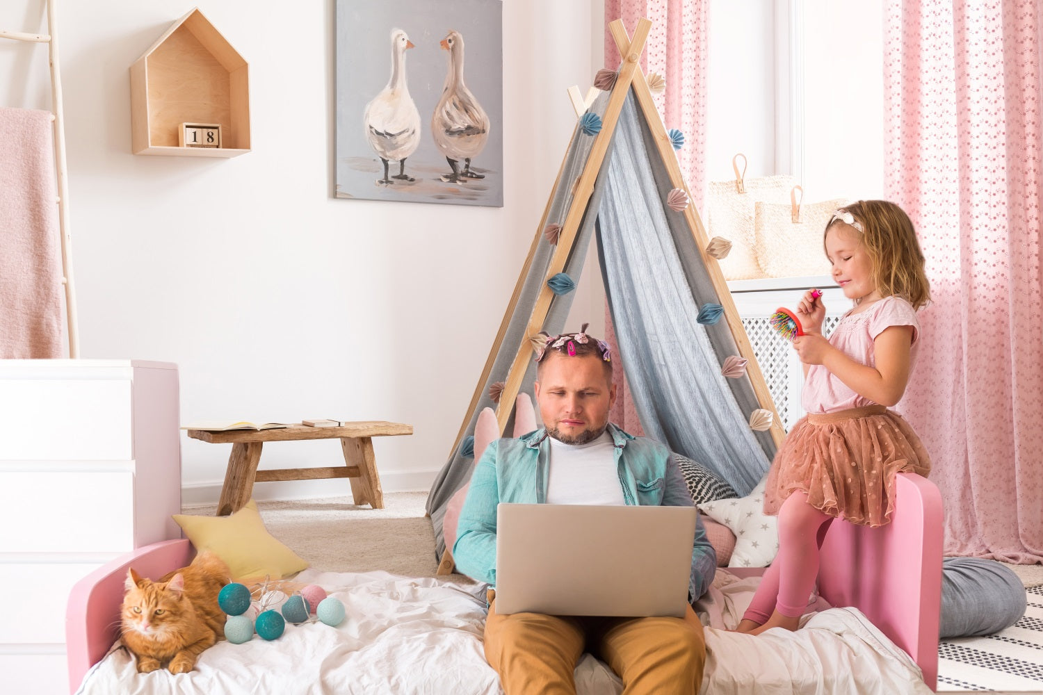 Tenda Per Cameretta Per Bambini, Sfondo Per Cabina Fotografica RR5-27