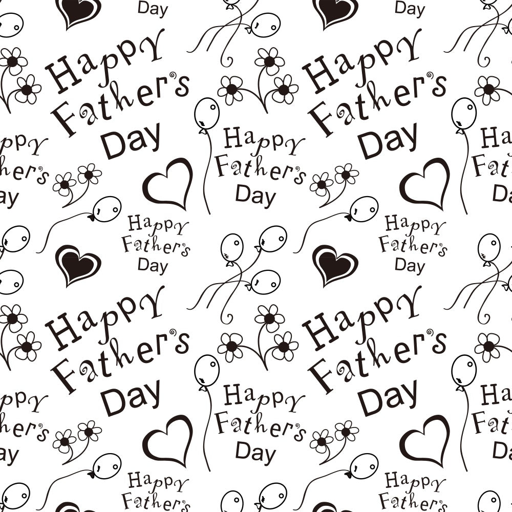 Sfondo Con Scritta Disegnata A Mano Per La Festa Del Papa RR5-29