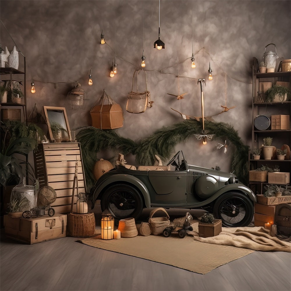 Fondale Di Luci Per Mini Auto Per La Festa Del Papa RR5-3