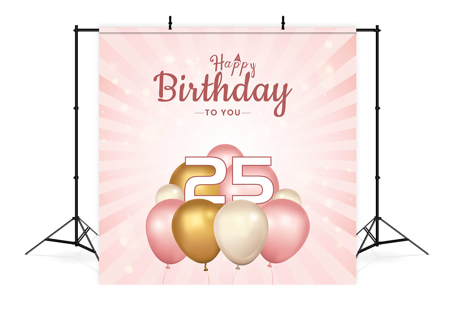 Sfondo Personalizzato Per Decorazione Del 25 Compleanno RR5-55