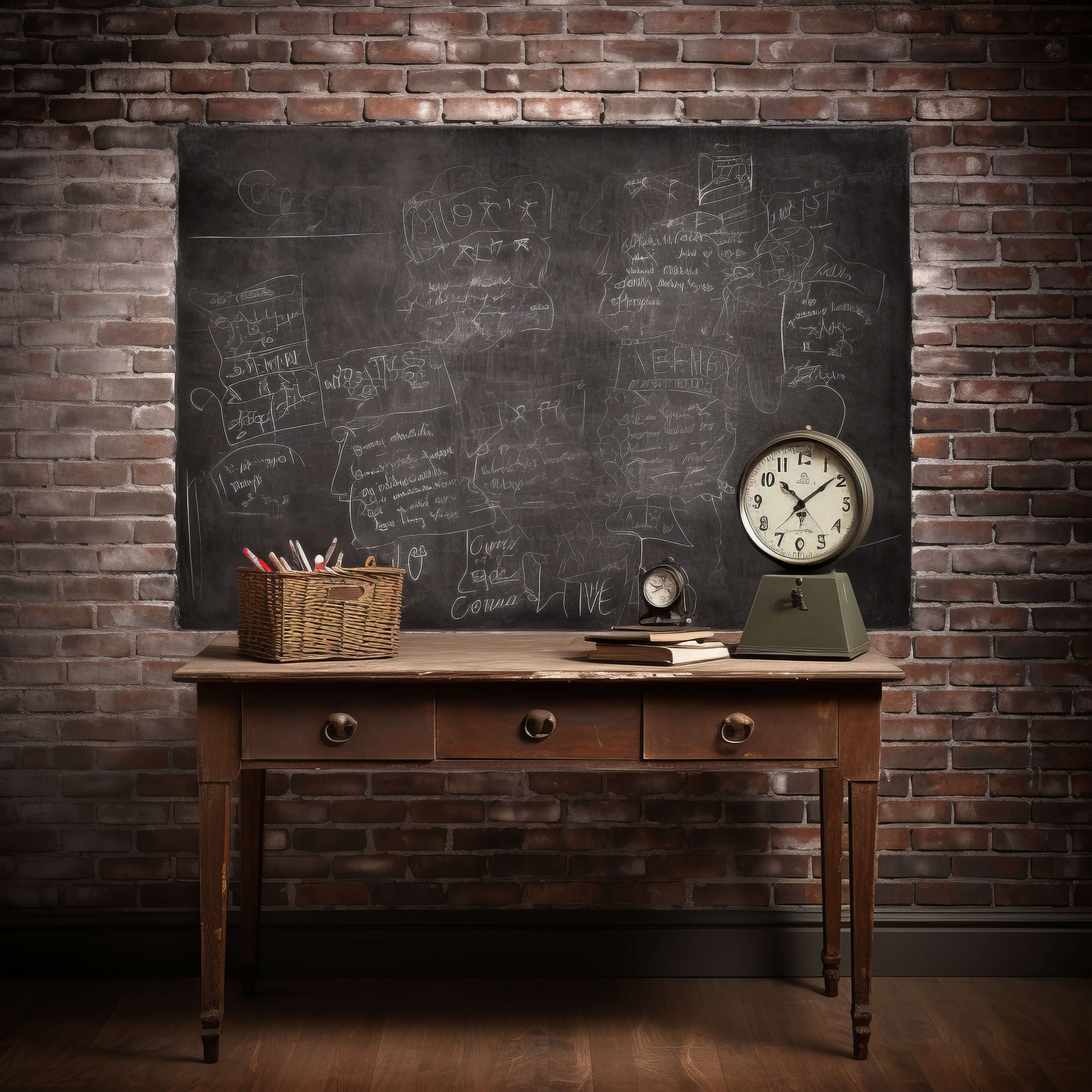 Sfondo Per Scrivania Con Lavagna Retro Ritorno A Scuola RR6-41