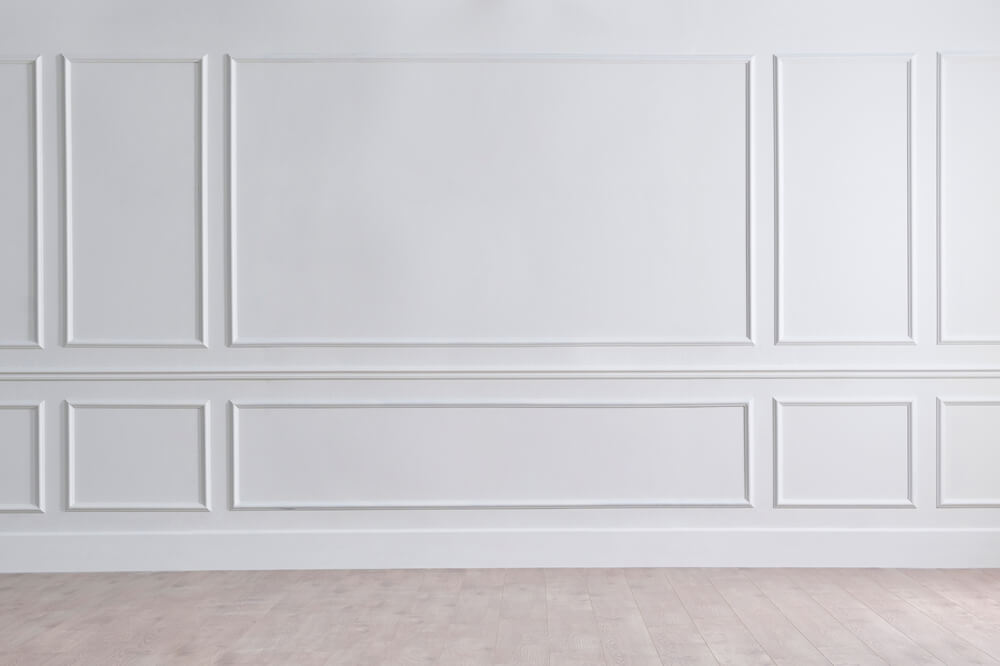 Classico Fondale Fotografico Bianco Retro Da Parete RR6-86