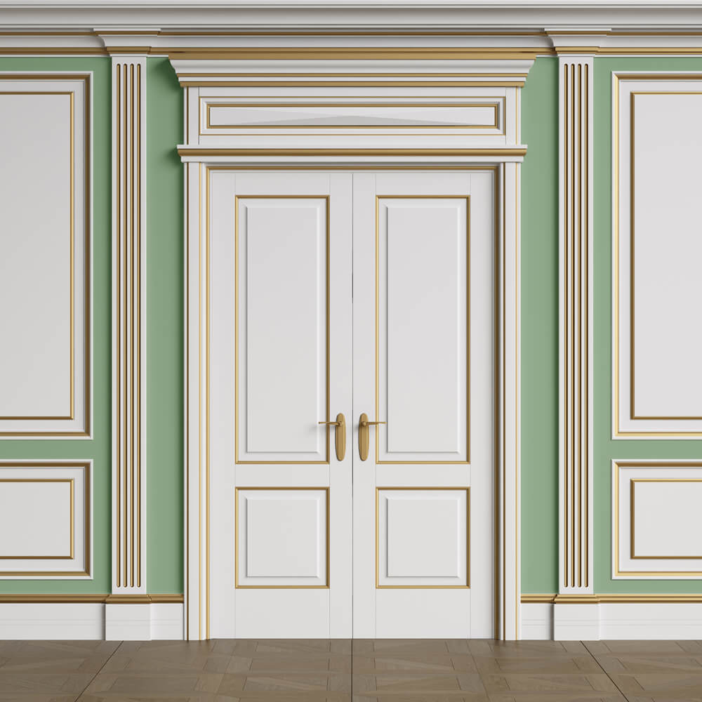 Fondale Di Pareti Interne Di Architettura Classica RR6-88