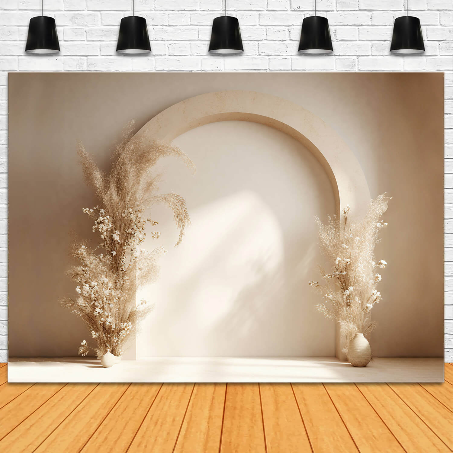 Sfondo Fotografico Boho Dell'Ora D'Oro RR7-15