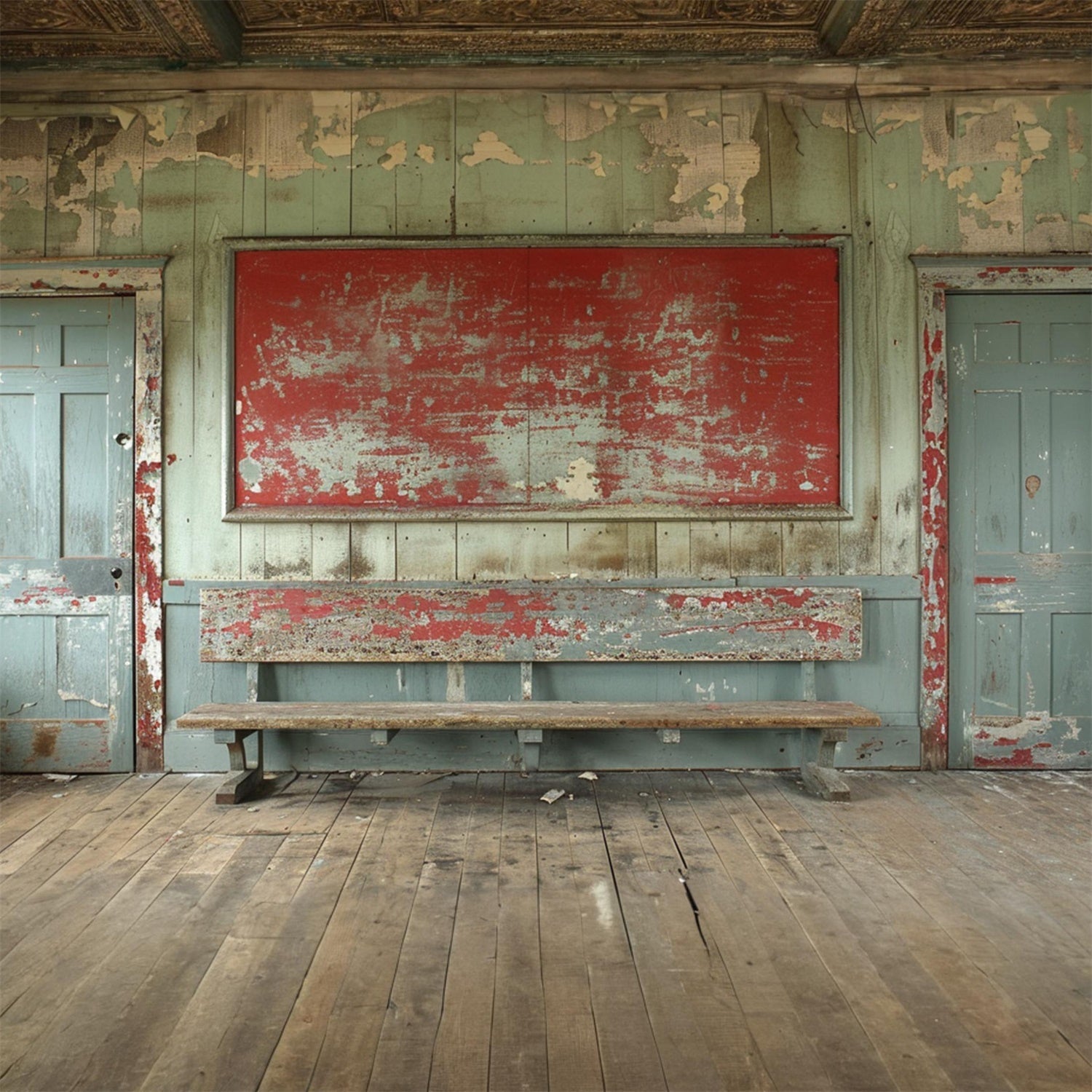 Lavagna Da Muro In Cemento Sfondo Per Il Ritorno A Scuola RR7-219