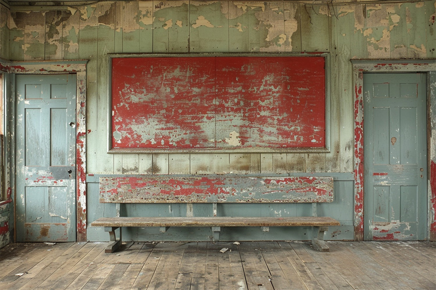 Lavagna Da Muro In Cemento Sfondo Per Il Ritorno A Scuola RR7-219