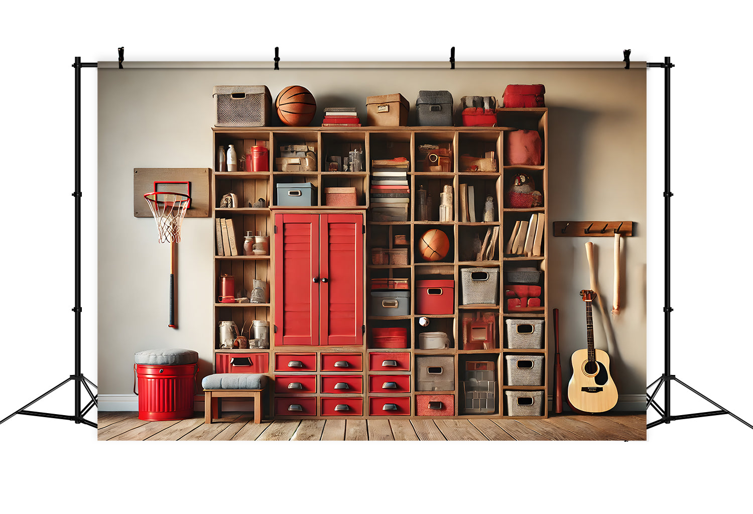 Armadietti Per Sala Sportiva Ritorno A Scuola Sfondo RR7-240