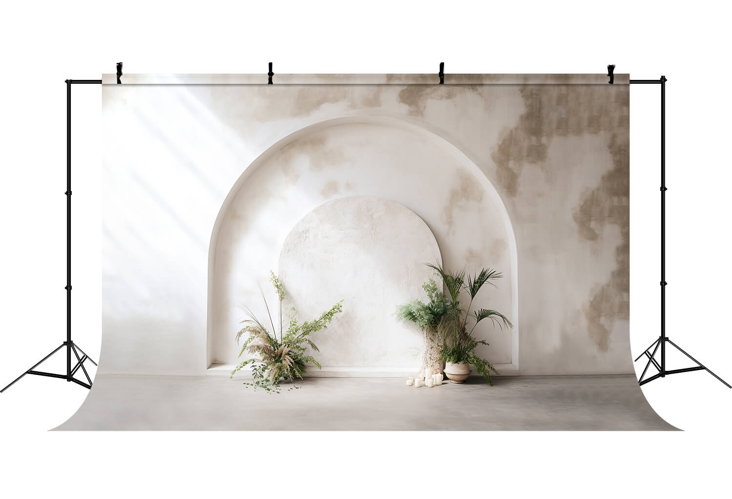 Sfondo Fotografico Boho Giardino Etereo RR7-9